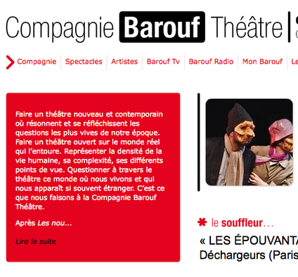 Compagnie Barouf Théâtre