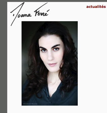 Site de Moana Ferre